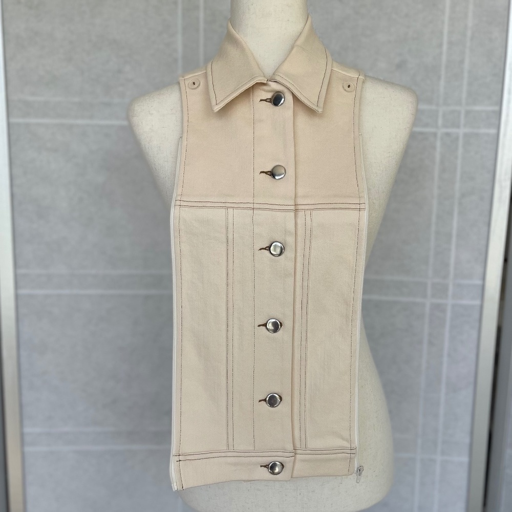 NWT Veronica Beard Ecru Slate Dickey sz 00-14